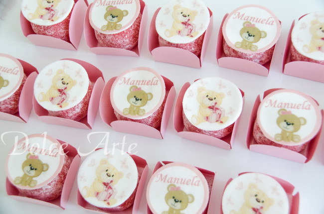 Doces decorados Ursinha