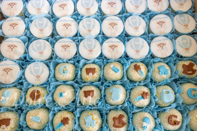 Doces Decorados Ursinho Baloeiro