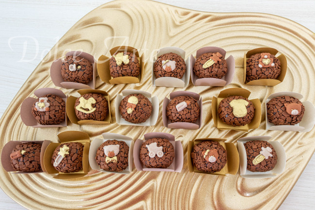 Doces Decorados Bebê Ursinho