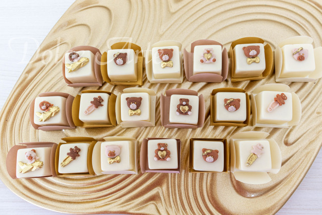 Doces Decorados Bebê Ursinho