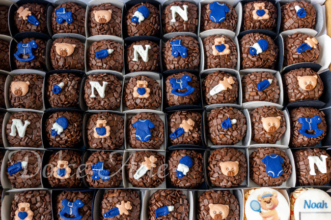 Doces Decorados Bebê Ursinho