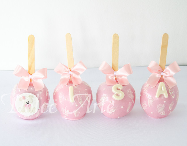 Maçã de chocolate Ursinha