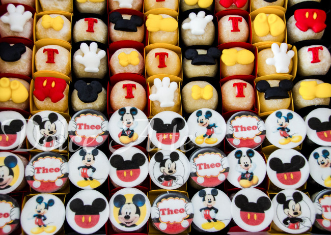Doces decorados Mickey