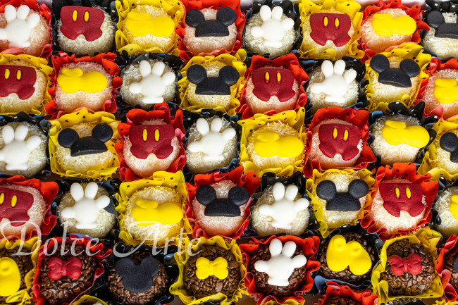 Doces decorados Mickey