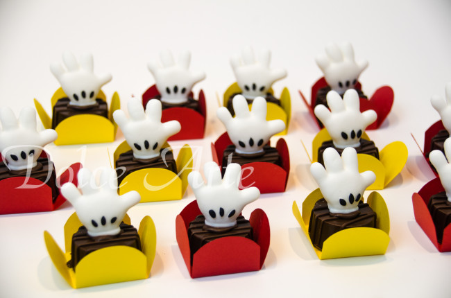 Doces decorados Mickey