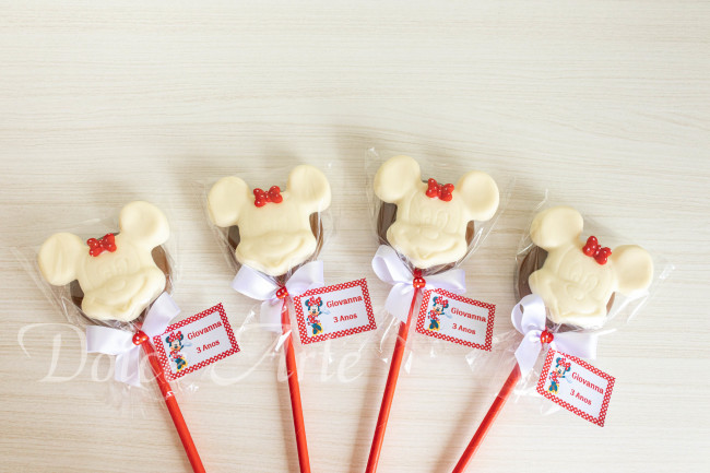 Pirulitos Personalizados Minnie