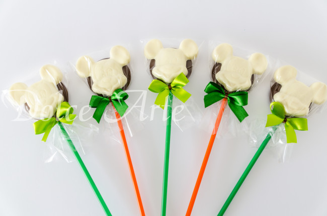 Pirulitos Personalizados Mickey Safari