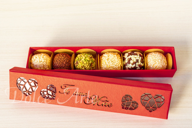 Caixa especial com 6 doces
