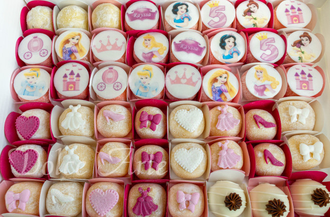 Doces Decorados Princesas