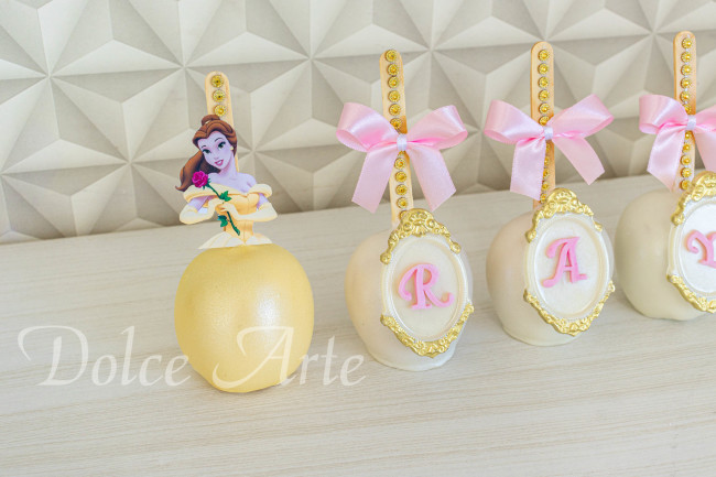 Maçãs de Chocolate Princesas