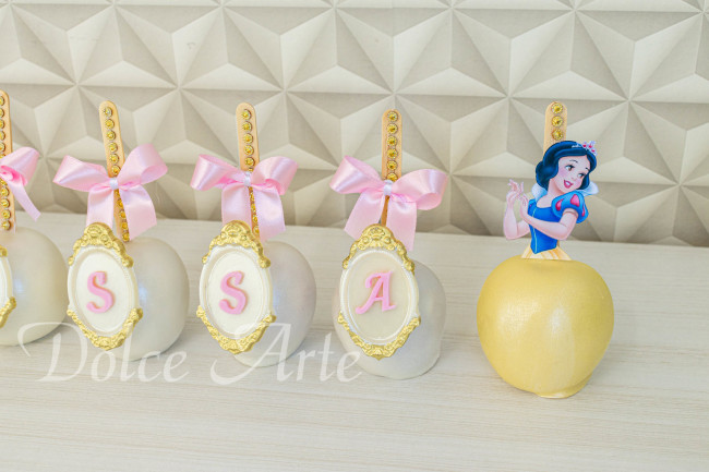 Maçãs de Chocolate Princesas