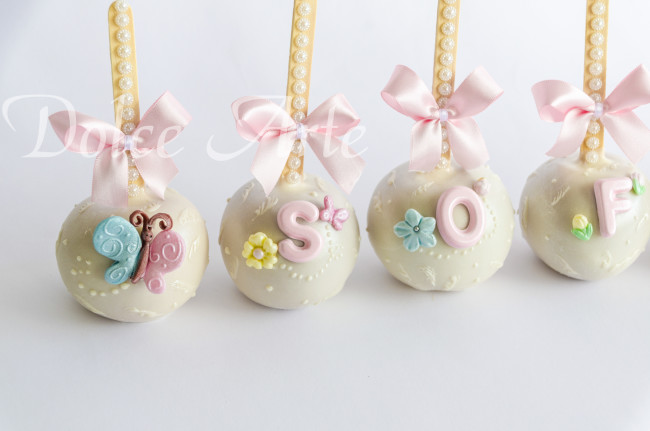 Maçãs decoradas Jardim