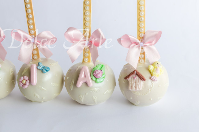 Maçãs decoradas Jardim