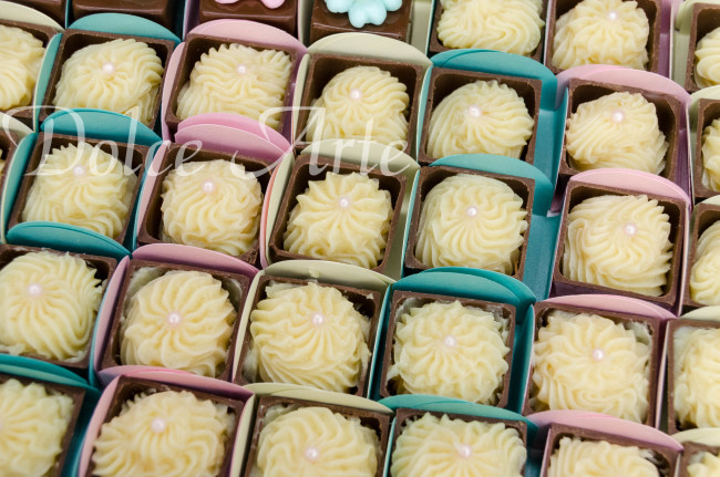 Doces decorados Jardim