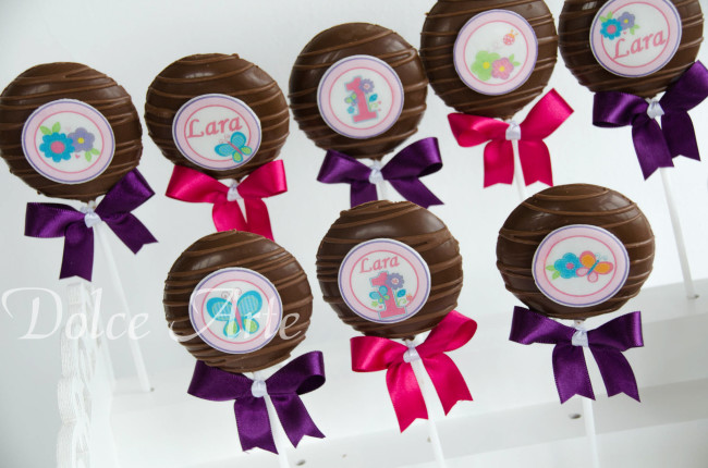 Pirulitos com pastilha de açúcar Jardim