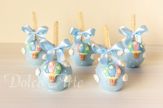 Maçã de chocolate Balão