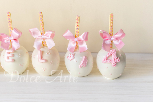 Maçãs de chocolate Bailarina