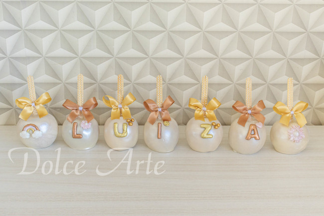 Maçãs de chocolate Arco Íris