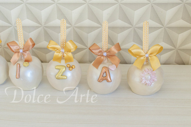 Maçãs de chocolate Arco Íris