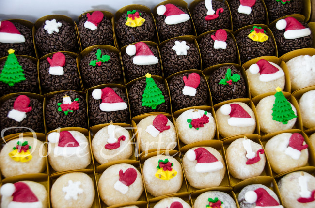 Doces Decorados Natal