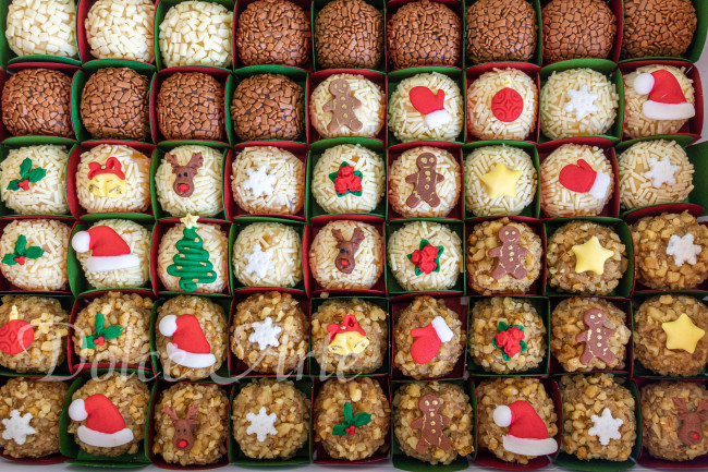 Doces Decorados Natal