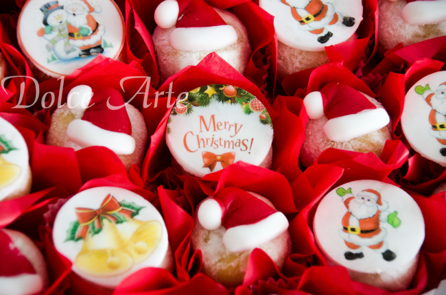 Doces Decorados Natal