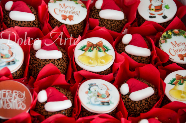 Doces Decorados Natal
