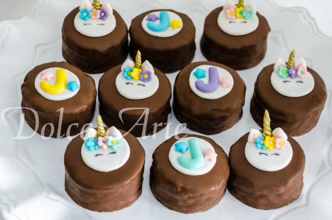 Pão de mel decorado Unicórnio