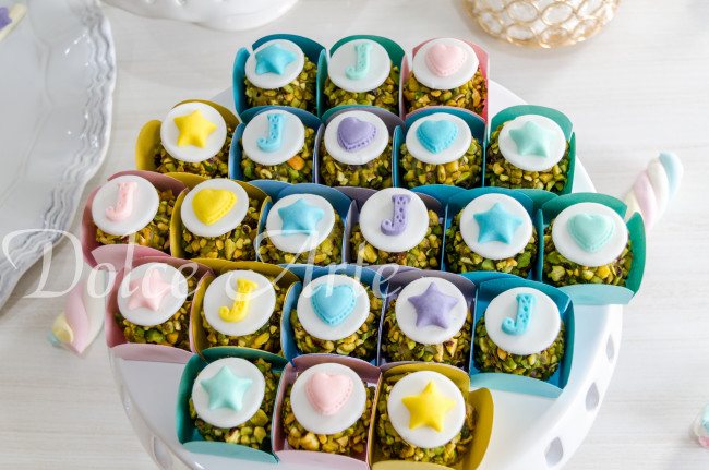 Doces decorados Unicórnio