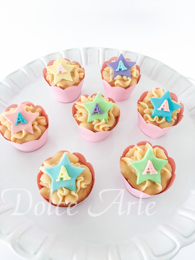 Cupcakes decorados Unicórnio