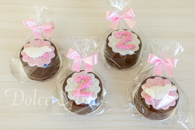 Pães de mel decorados Ovelhinha