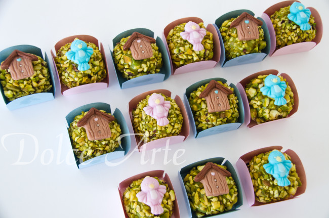 Doces decorados Passarinho