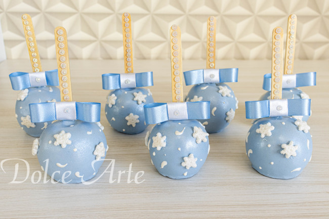 Maçãs de chocolate Frozen