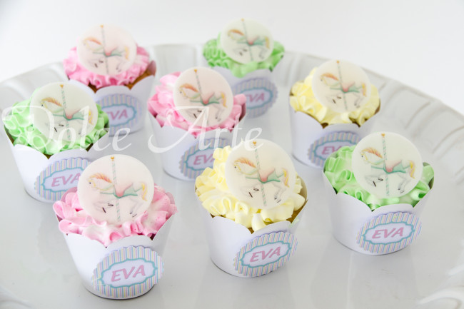 Cupcakes Carrossel