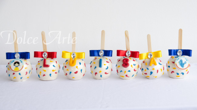 Maçãs de Chocolate Branca de Neve