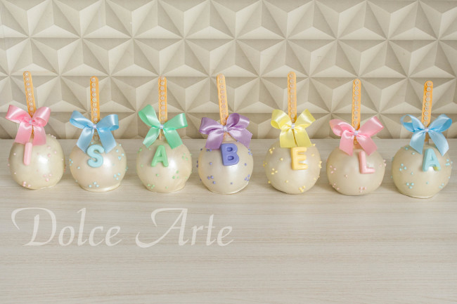 Maçãs de chocolate Doces Candy Bar