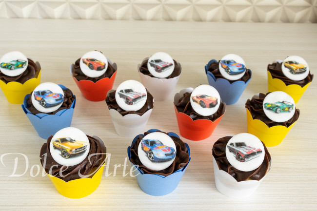 Cupcakes Hot Wheels