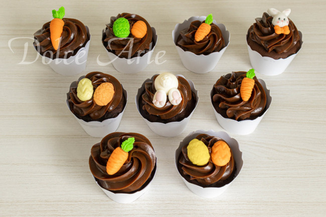 Cupcakes decorados Páscoa
