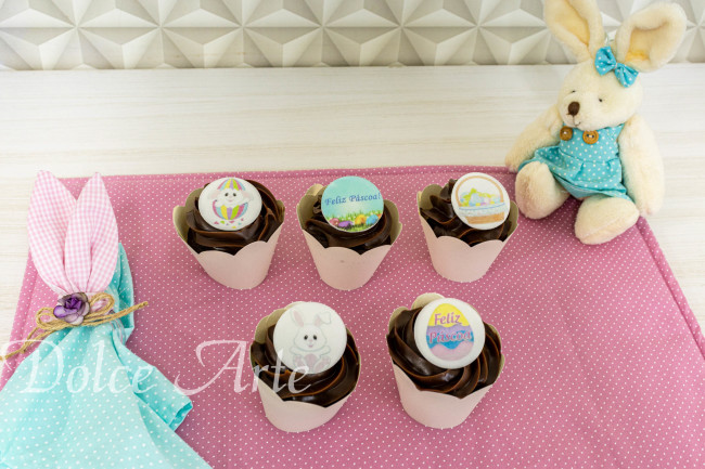 Cupcakes decorados Páscoa