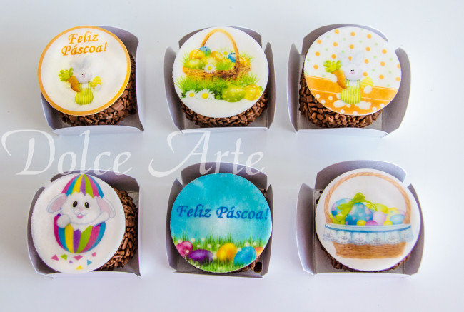 Doces decorados Páscoa
