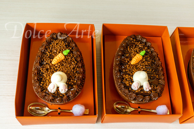 Ovo de chocolate recheado Páscoa