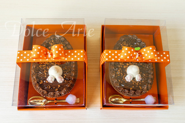 Ovo de chocolate recheado Páscoa