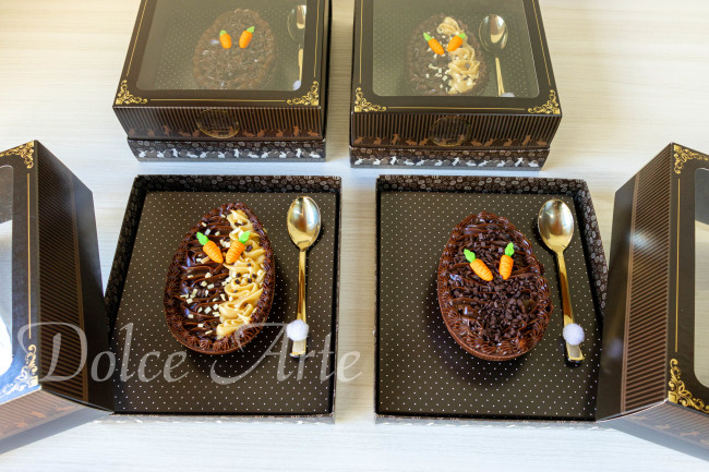 Ovo de chocolate recheado Páscoa