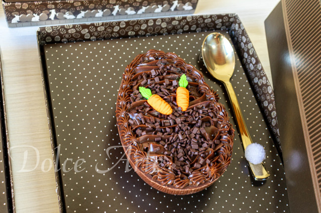 Ovo de chocolate recheado Páscoa