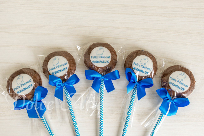 Pirulitos decorados Páscoa