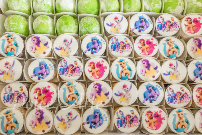 Doces decorados Little Poney