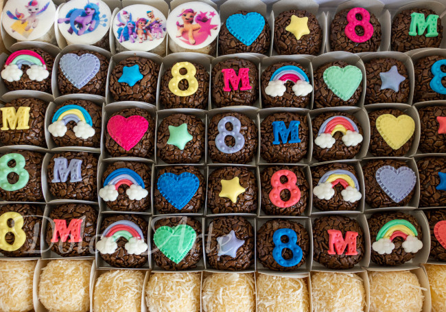 Doces decorados Little Poney