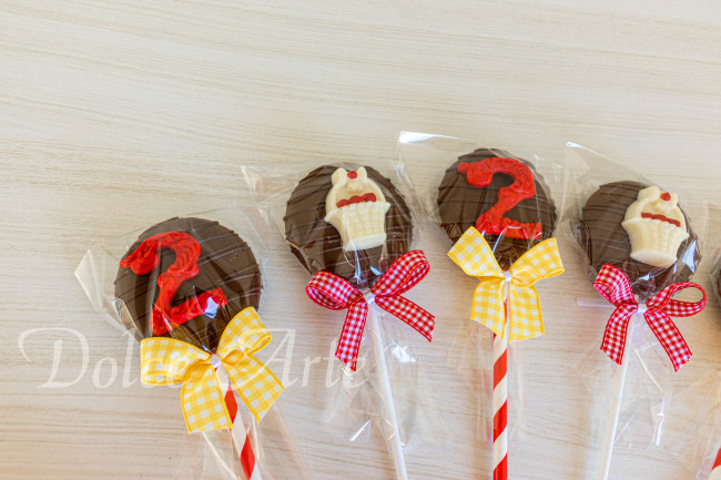 Pirulitos de chocolate Pic Nic