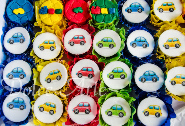 Doces decorados Brinquedos