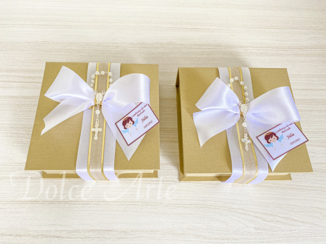 Caixa personalizada com 9 Doces Decorados